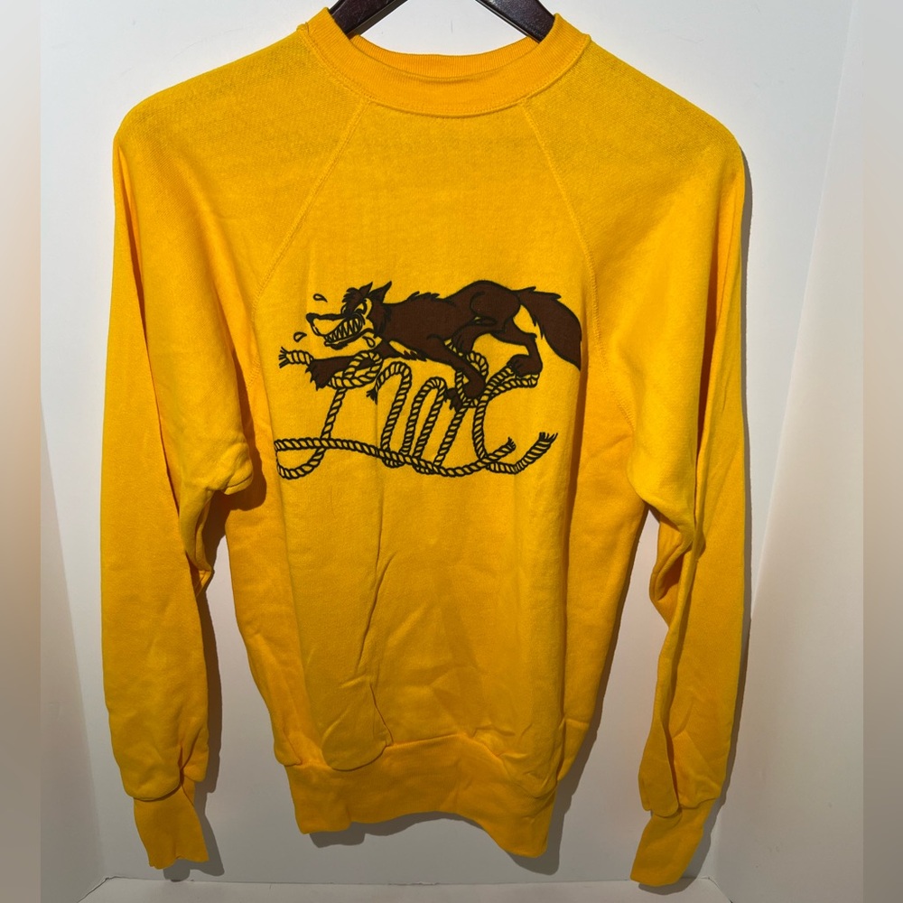 Vintage collegiate Pacific LWC crew neck sweater medium